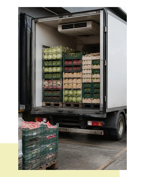 Перевозка плодоовощной продукции оптом напрямую в Тихвин